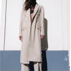ZARA DOUBLE BREASTED COAT LIMITED EDITION